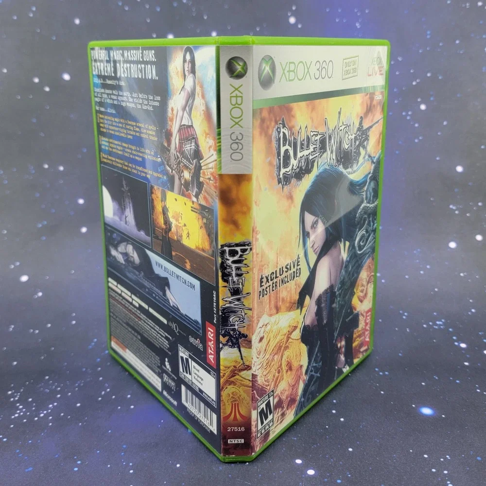 Bullet Witch Xbox 360 Atari 2007 Action Game Alicia Cult Classic NTSC-U